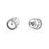 A22-71049-005 by FREIGHTLINER - Gauge - Liftable Axle, ICU4Me, Black