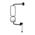 A22-74243-046 by FREIGHTLINER - Door Mirror - Assembly, Rearview, Outer, Bright, Heated, Antenna, Cummins Ambient Air Temperature, Left Hand