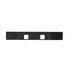 A21-28695-009 by FREIGHTLINER - Bumper - Front, 14 in., Heavy Duty, Steel, Painted, Straight Frame