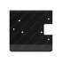 A66-05575-000 by FREIGHTLINER - Collision Avoidance System Front Sensor Bracket - Steel, Black, 0.17 in. THK