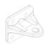A 680 224 11 40 by FREIGHTLINER - Engine Mount Bracket - Ductile Iron