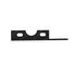 A 680 887 26 14 by FREIGHTLINER - Hood Hinge Bracket - Left Side, Steel, Black, 0.25 in. THK