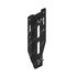 A03-44086-000 by FREIGHTLINER - Fuel Surge Tank Mounting Bracket - Steel, Black, 463 mm x 190 mm, 7.95 mm THK