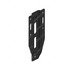 A03-44086-001 by FREIGHTLINER - Fuel Surge Tank Mounting Bracket - Steel, Black, 463 mm x 190 mm, 7.95 mm THK