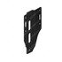 A03-44086-002 by FREIGHTLINER - Fuel Surge Tank Mounting Bracket - Steel, Black, 463 mm x 240.1 mm, 7.95 mm THK