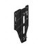 A03-44086-002 by FREIGHTLINER - Fuel Surge Tank Mounting Bracket - Steel, Black, 463 mm x 240.1 mm, 7.95 mm THK