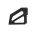 A04-30030-000 by FREIGHTLINER - Diesel Exhaust Fluid (DEF) Tank Bracket - Steel, Black, 3.42 mm THK