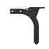 A04-31498-000 by FREIGHTLINER - Diesel Exhaust Fluid (DEF) Tank Bracket - Steel, Black, 0.19 in. THK