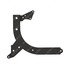 A04-31498-008 by FREIGHTLINER - Diesel Exhaust Fluid (DEF) Tank Bracket - Steel, Black, 0.19 in. THK