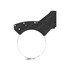 A04-34178-000 by FREIGHTLINER - Exhaust Bracket - Ductile Iron, Black