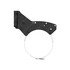A04-34178-000 by FREIGHTLINER - Exhaust Bracket - Ductile Iron, Black