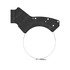 A04-34178-001 by FREIGHTLINER - Exhaust After-Treatment Device Mounting Bracket - Ductile Iron, Black