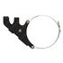 A04-34258-010 by FREIGHTLINER - Exhaust After-Treatment Device Mounting Bracket - Steel, Black, 0.19 in. THK