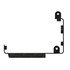 A04-31629-000 by FREIGHTLINER - Diesel Exhaust Fluid (DEF) Tank Bracket - Steel, Black, 0.11 in. THK