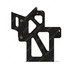 A04-32867-000 by FREIGHTLINER - Diesel Exhaust Fluid (DEF) Tank Bracket - Black