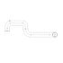 A05-12855-000 by FREIGHTLINER - Radiator Coolant Hose - Upper