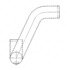 A05-15383-001 by FREIGHTLINER - Radiator Outlet Hose Intermediate Pipe - Steel