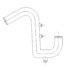 A05-15598-000 by FREIGHTLINER - Engine Coolant Hose - Steel