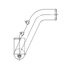 A05-15785-000 by FREIGHTLINER - Engine Coolant Hose - Steel, Lower