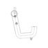 A05-18825-000 by FREIGHTLINER - Engine Coolant Water Outlet Tube - Steel