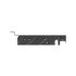 A05-23674-001 by FREIGHTLINER - Radiator Surge Tank Mounting Bracket - Steel, Black, 3.23 mm THK