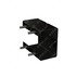 A05-23795-000 by FREIGHTLINER - ABS Modulator Bracket - Steel, Black, 3.42 mm THK