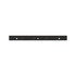 A05-23989-000 by FREIGHTLINER - Radiator Support Bracket - Steel, Black, 857.3 mm x 100 mm, 4.7 mm THK