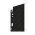 A05-25490-000 by FREIGHTLINER - Radiator Recirculation Shield - Right Side, Aluminum and Rubber, 1226.4 mm x 605.7 mm