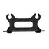 A05-30379-000 by FREIGHTLINER - Radiator Support Bracket - Steel, Black, 443.5 mm x 211.4 mm, 0.19 in. THK