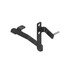 A05-35024-000 by FREIGHTLINER - A/C Hoses Cab Mounting Bracket - Steel, Black, 0.17 in. THK