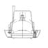 Freightliner A0618792005 Headlight Housing Assembly Headlight Housing Assembly - Right Side