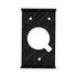 A06-36282-000 by FREIGHTLINER - Collision Avoidance System Front Sensor Bracket - Steel, Black, 0.12 in. THK