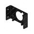 A06-36282-000 by FREIGHTLINER - Collision Avoidance System Front Sensor Bracket - Steel, Black, 0.12 in. THK