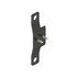 A06-59456-000 by FREIGHTLINER - Horn Bracket - Steel, Black, 145 mm x 42 mm, 3 mm THK