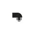 A06-65708-000 by FREIGHTLINER - Power Module Bracket - Steel, Black, 0.75 in. THK