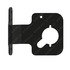 A06-69539-000 by FREIGHTLINER - Receptacle Mounting Bracket - Steel, 143.9 mm x 125 mm, 3.04 mm THK