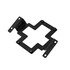 A06-76374-001 by FREIGHTLINER - Exhaust Aftertreatment Control Module Mounting Bracket - Steel, 3.42 mm THK