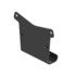 A06-82939-000 by FREIGHTLINER - Collision Avoidance System Front Sensor Bracket - Steel, Black, 0.17 in. THK