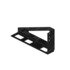 A06-78796-000 by FREIGHTLINER - Battery Box Bracket - Left Side, Steel, Black, 0.25 in. THK