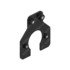 A06-85201-000 by FREIGHTLINER - Receptacle Bracket - Steel, Black, 0.17 in. THK