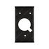 A06-90216-000 by FREIGHTLINER - Collision Avoidance System Front Sensor Bracket - Steel, Black, 0.12 in. THK