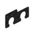 A06-95476-000 by FREIGHTLINER - Receptacle Bracket - Steel, Black, 0.17 in. THK