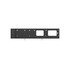 A06-96326-000 by FREIGHTLINER - Battery Box Bracket - Left Side, Steel, Black, 0.25 in. THK