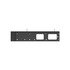 A06-96326-001 by FREIGHTLINER - Battery Box Bracket - Right Side, Steel, Black, 0.25 in. THK