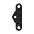 A07-25014-000 by FREIGHTLINER - Transmission Oil Cooler Line Bracket - Steel, Black, 2.28 mm THK