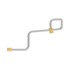 A12-24462-006 by FREIGHTLINER - Brake Hydraulic Line - Right Side, Steel