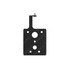 A12-30189-000 by FREIGHTLINER - Air Brake Dryer Bracket - Steel, Black, 176.2 mm x 42.2 mm, 6.35 mm THK