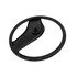 A14-15219-000 by FREIGHTLINER - Steering Wheel - Black, 457.20 mm Dia.