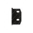 A1720094000 by FREIGHTLINER - Hood Hinge Bracket - Left Side, Steel, 0.38 in. THK