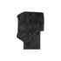 A17-20566-002 by FREIGHTLINER - Truck Quarter Fender - Left Side, Glass Fiber Reinforced With Polypropylene, Black, 894.7 mm x 655.7 mm